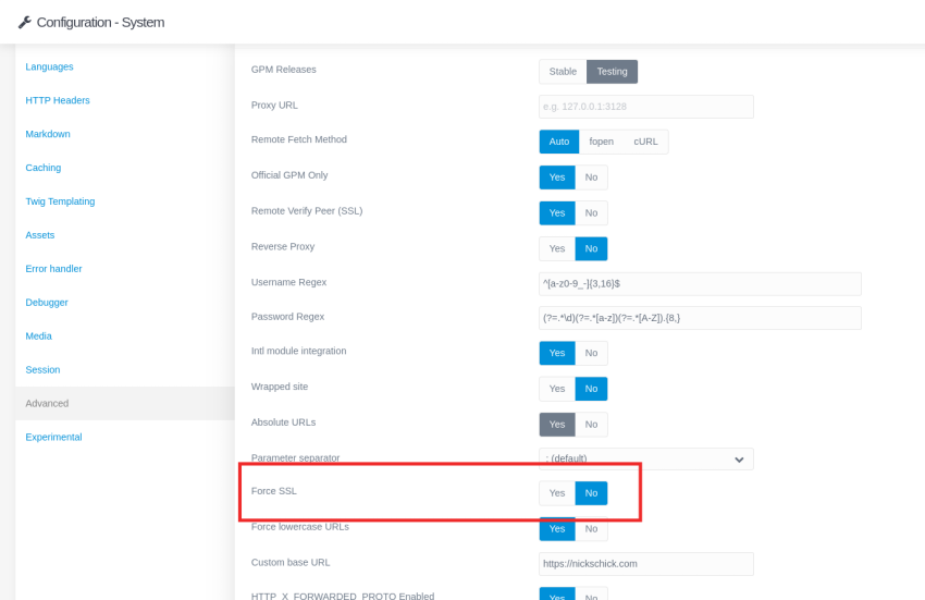 GRAV-admin-plugin-ssl GRAV-admin-plugin-ssl